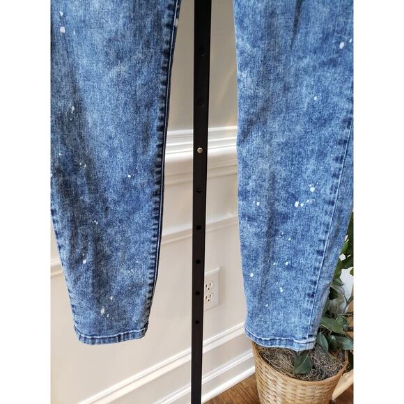 Cabi Jeans Style #920 Blue Distressed Skinny Stretch Denim Pants Size 10 - Picture 3 of 11